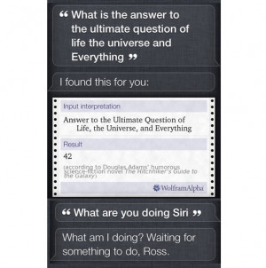 So lets take a look at some of the best Siri easter eggs!