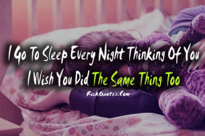 Cute Thinking About You Quotes