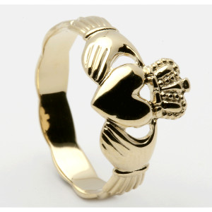 Claddagh Ring Quotes Heavy ladies claddagh ring