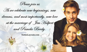 Jim And Pam Quotes Love Jim and pam's wedding