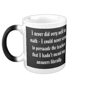 Mathematical Quotes Coffee Mugs