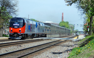 Description Amtrak Train...