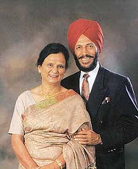 Nirmal Milkha Singh and Milkha Singh
