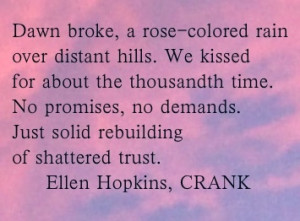 ... of the new CRANK trilogy boxed set, the Quote of the Day is from CRANK