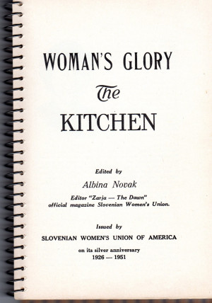 Food Friday: Woman's Glory, Slovenian Women, and Pink Tea