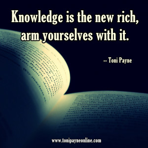 Quote About Knowledge – Knowledge is the New Rich…..