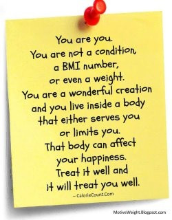 serves you or limits you that body can affect you happiness treat it ...