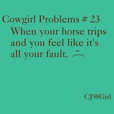 Cowgirl Problems # 23