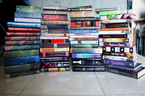 Book Fandom Quotes Day 22 (8/22) - book stack