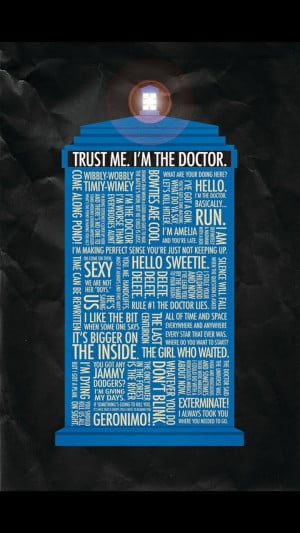 Tardis Doctor Who Quotes HD Wallpaper