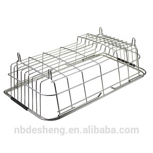 stainless steel wall mounted kitchen cabinet plate rack