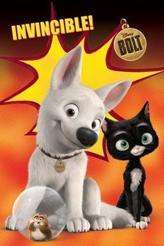 New Bolt Mittens and Rhino Disney's Bolt Poster | eBay