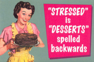 ... funny, red, quote, true, vintage style, stressed, pin up, quotes