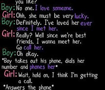 Girl And Boy Message Love Quotes...