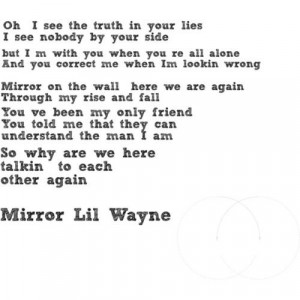 Lil Wayne Mirror Lyrics...