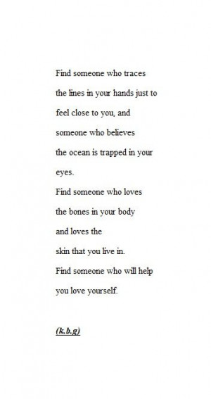 Find someone