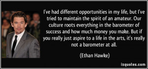 More Ethan Hawke Quotes