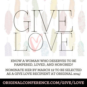 You can give without loving, but you cannot love without giving.”