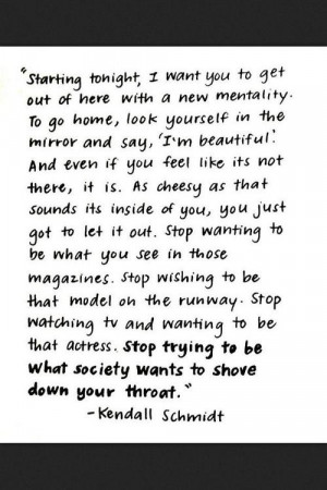 ... shove down your throat.