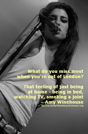Amy Winehouse Quotes About Life