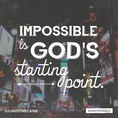 unstoppable from Christine Caine More