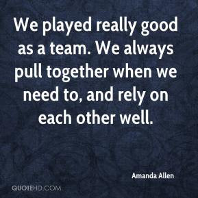 Pull together Quotes
