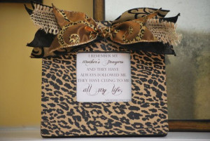 Quote / Verse Frame Animal Print with fun by alittleluxury, $16.99