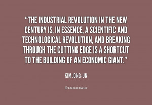 Quote About Industrial Revolution