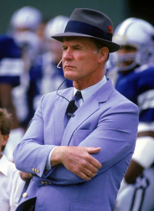 Tom Landry Cowboys Coach