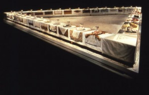 The Dinner Party by Judy Chicago, On view since March 23, 2007 (Image ...