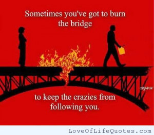 Sometimes You Have Burn The