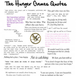 The Hunger Games Quotes - Polyvore
