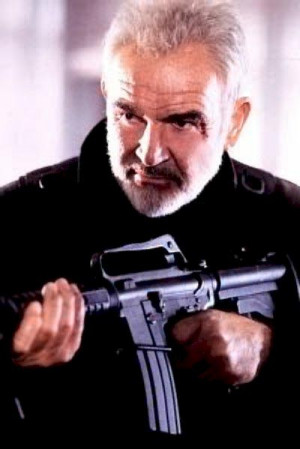 Sean Connery as John Patrick Mason in The Rock (1996)