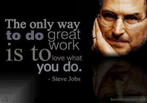 Steve Jobs Quotes Love What You Do