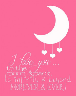 Love You to the Moon and Back !
