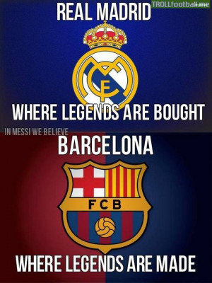 The real difference between Real Madrid and FC Barcelona