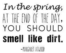 Spring day literary quote minimalis t retro cottage chic unique ...