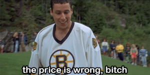 The Price Is Wrong Quote In Adam Sandler’s Happy Gilmore