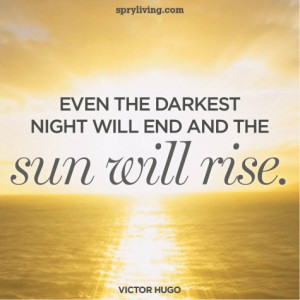 Victor Hugo #quote spryliving.com