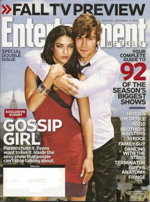 Chace Crawford and Jessica Szohr grace the cover of Entertainment ...