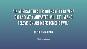 Musical Theater Inspirational Quotes