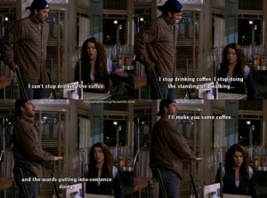 can't stop drinking the coffee