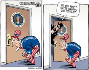 Cartoon on NSA Oversight