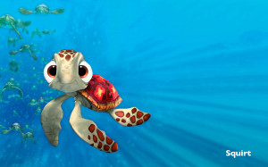 Finding Nemo Squirt 1920×1200 Wallpaper