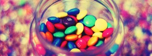 Click to get this m and m chocolate facebook cover photo