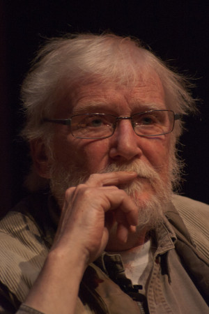 Dermot Healy amp Hisham Matar at the Samuel Beckett Theatre 28 05 2011