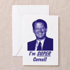 Al Gore - I'm Super Cereal! Greeting Card (10 Pk) for