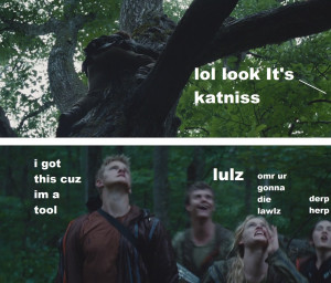 LOL The Hunger Games THG katniss everdeen jennifer lawrence Josh ...