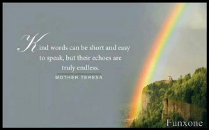 Blessed Mother Teresa quotes. Kind Words