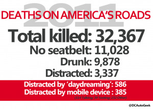 , aka DCAutoGeek , put together this infographic on “distracted ...
